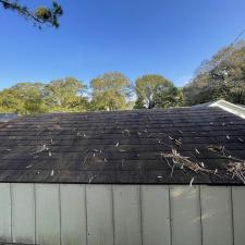 Storage Shed Roof Cleaning in East Memphis, TN 2