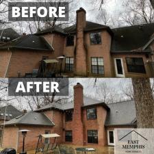 Roof and Chimney Washing in Cordova, TN