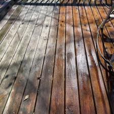A Thorough Wooden Deck Washing Completed in Midtown Memphis, TN